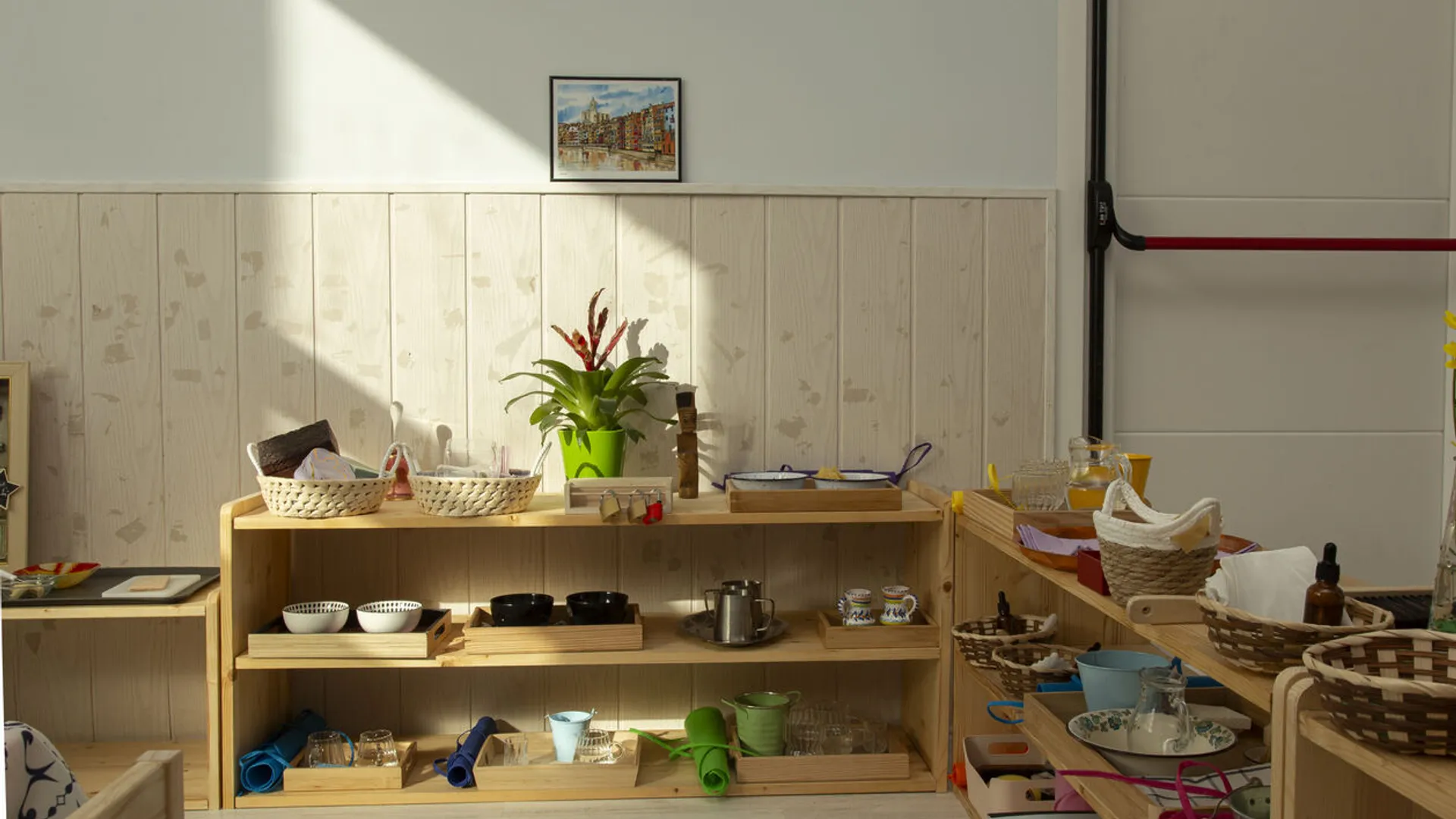 área vida práctica, casa de niños